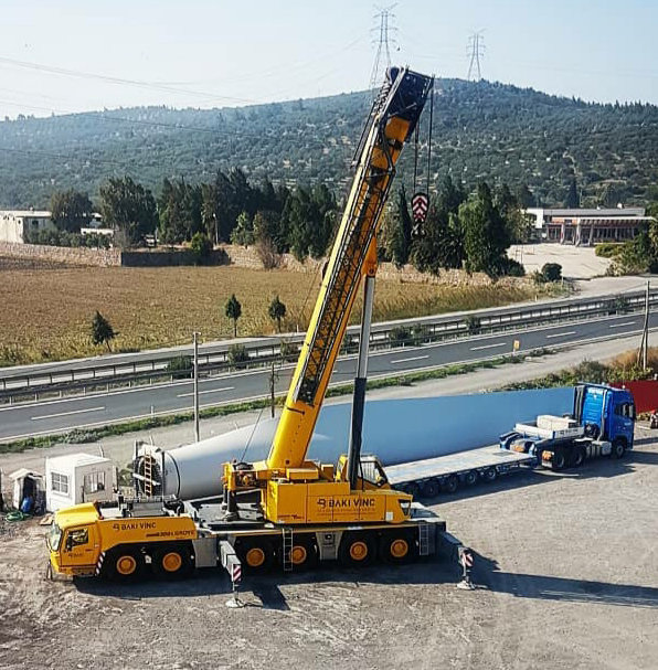Bakı Vinç surmonte tous les défis avec les grues Grove équipées de transmissions entièrement automatiques Allison